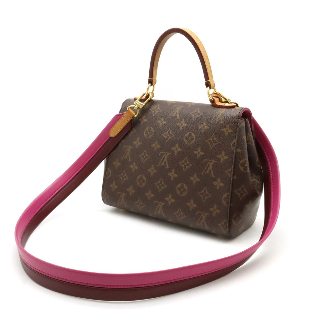 Louis Vuitton Bag Cluny Pink Monogram Shoulder Rose 2way